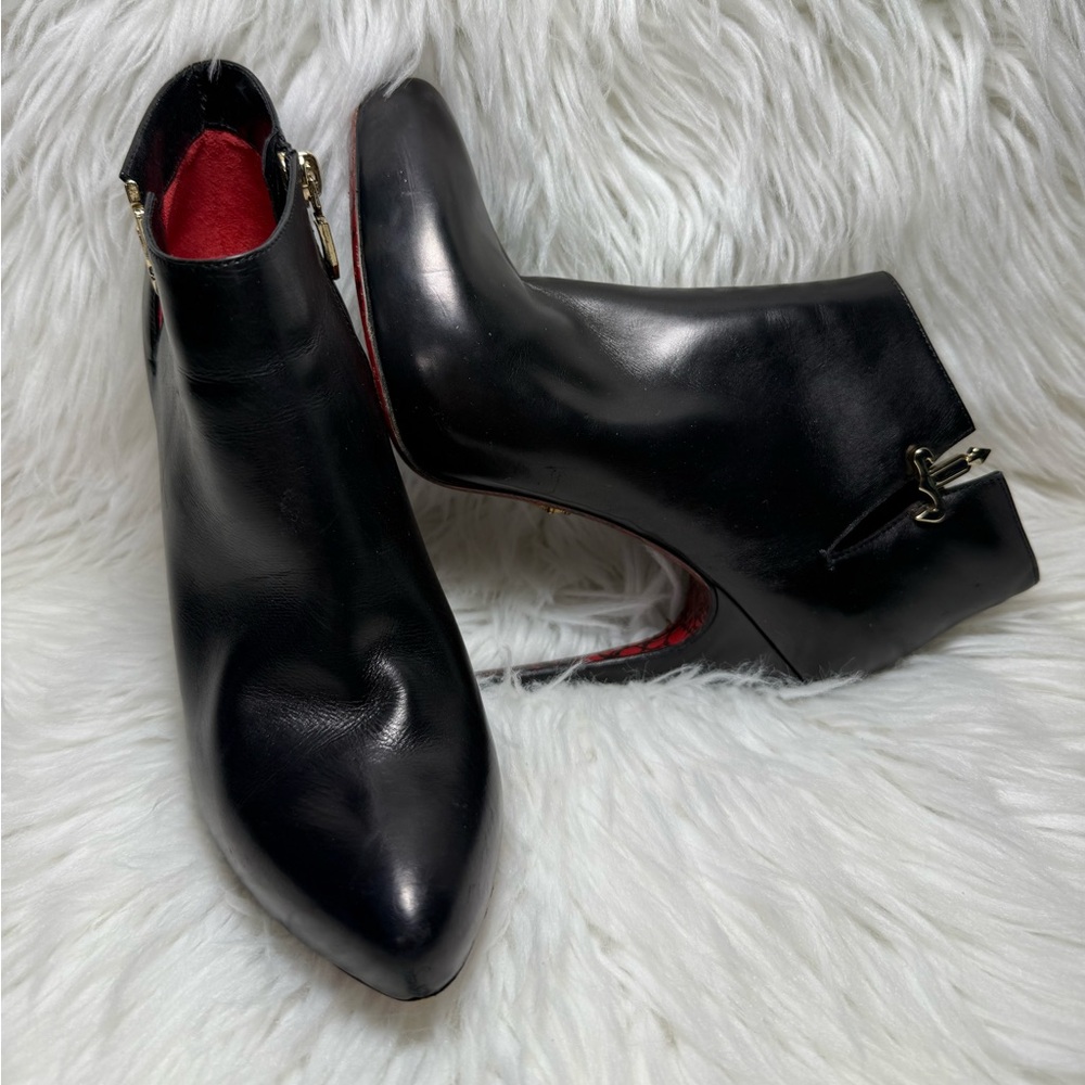Cesare Paciotti leather boots Sz 37